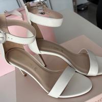 Scarpa decoltè cerimonia avorio