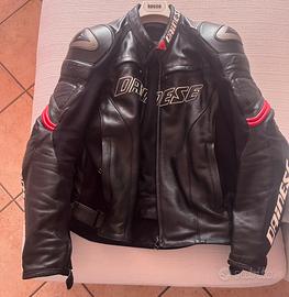 Dainese giacca in pelle moto