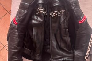 Dainese giacca in pelle moto