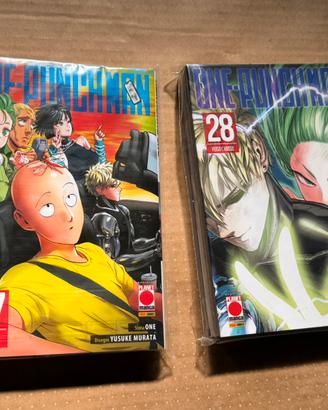 Lotto Manga One Punch Man 27 e 28 Variant