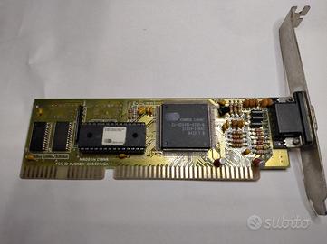 Cirrus Logic VGA ISA scheda video CL-GD5401-42QC-B