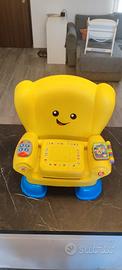 Poltroncina musicale Fisher price