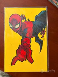 Spider-man 884 cover variant di Richie Yagawa
