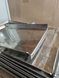 vassoi da pasticceria in acciaio inox 20x30