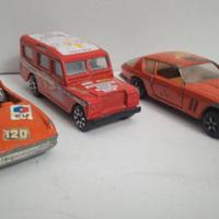 Tre modellini politoys e Burago scala 1:43