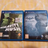 Gravity Rush e Batman Blackgate PSVita