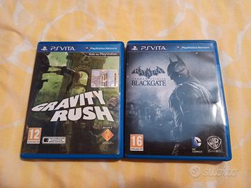 Gravity Rush e Batman Blackgate PSVita