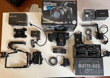 Blackmagic 6k Pro - completamente attrezzata