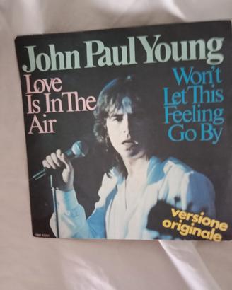 45 giri "Love Is in the air" Jean Paul Yang