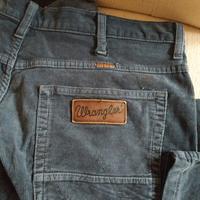 pantaloni wrangler velluto millerighe 