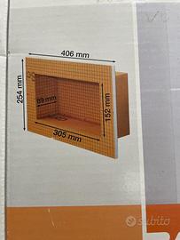 Nicchia impermeabile a muro