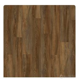 Pavimento flottante in Pvc colore noce 