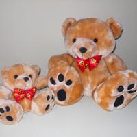 Coppia collezione Peluche ORSI, 2 pezzi, NUOVI!