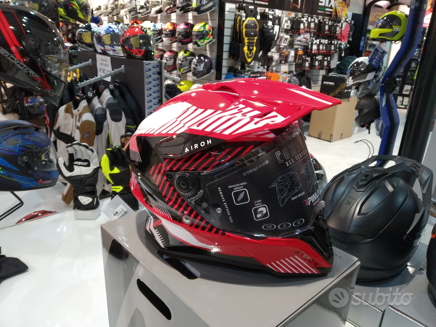 Subito - Z Motor - Casco airoh COMMANDER - Accessori Moto In vendita a  Palermo