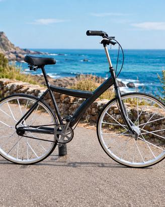 Bicicletta artigianale  con ruote in lega da 26"