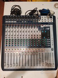 mixer analogico sound craft signature 16