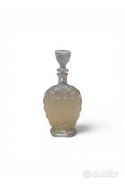 2 bottiglie vintage in vetro con tappo