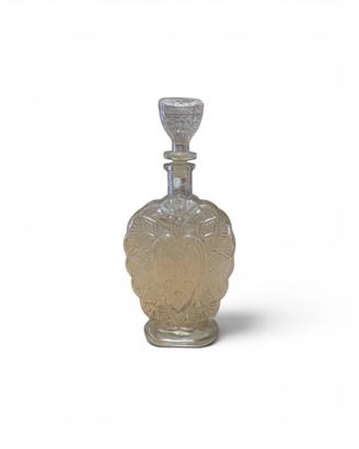 2 bottiglie vintage in vetro con tappo