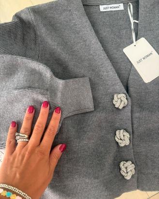 Cardigan grigio