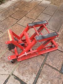 Sollevatore moto con ruote