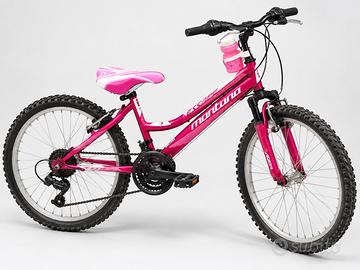 Mountain Bike Montana da ragazza – Rosa con cambio