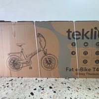 Bicicletta teklio e-bike t4 nuova