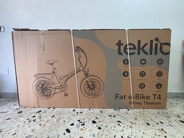 Bicicletta teklio e-bike t4 nuova