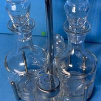 Portacondimenti Acciaio Inox