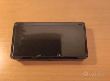 Nintendo 3DS nera + scatola originale + caricatore