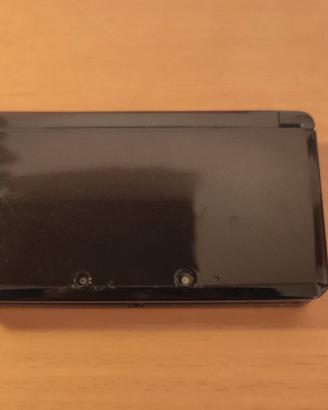 Nintendo 3DS nera + scatola originale + caricatore