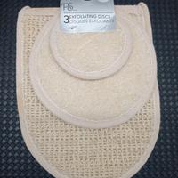 set spugne esfolianti viso e corpo