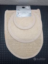 set spugne esfolianti viso e corpo