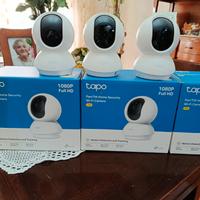 3 telecamere da interno Tapo