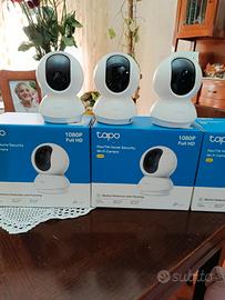 3 telecamere da interno Tapo