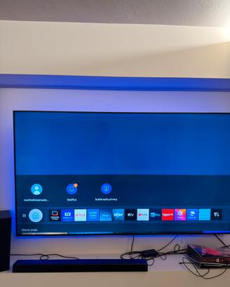 Samsung 75” 4K + Soundbar Samsung HW-R550