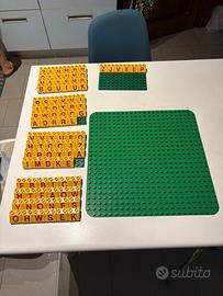 lego duplo alfabeto e basi