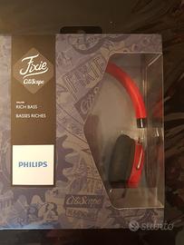 Cuffie Philips Fixie Citiscape Rosse