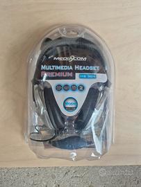 Cuffie con microfono Mediacom HS304 nuove – stereo