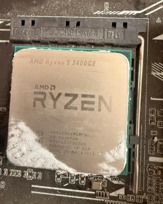 AMD Ryzen 5 3400GE con GPU integrata Vega 11