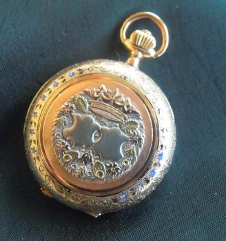 Orologio da tasca in oro giallo K14