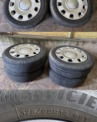 Cerchioni e gomme Fiat 500