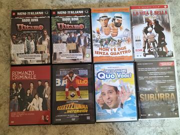 8 DVD originali made in Italy 