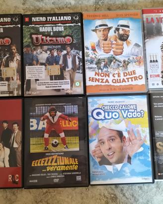 8 DVD originali made in Italy 