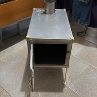 Stufa tenda campeggio portatile