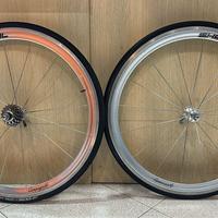Coppia di cerchi campagnolo Shamal 8v