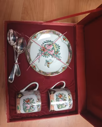 Set caffè vintage  porcellana cinese 