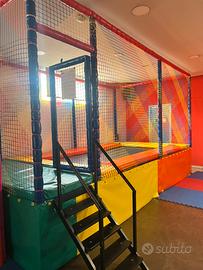 Play ground , gonfiabile, arrampicata