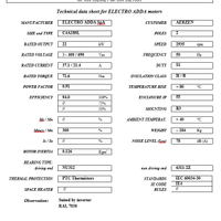 MOTORE ELETTRICO TRIFASE 22 kW