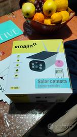 Telecamera esterna solare omajin - nuova mai usata