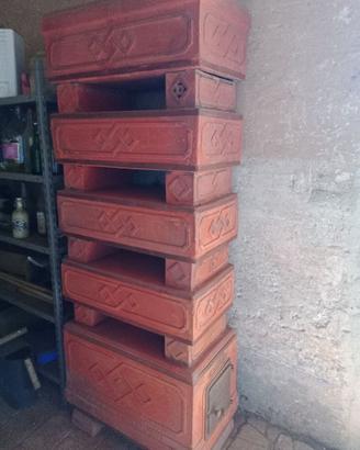 stufa terracotta MERCATANTI tipo BECCHI
